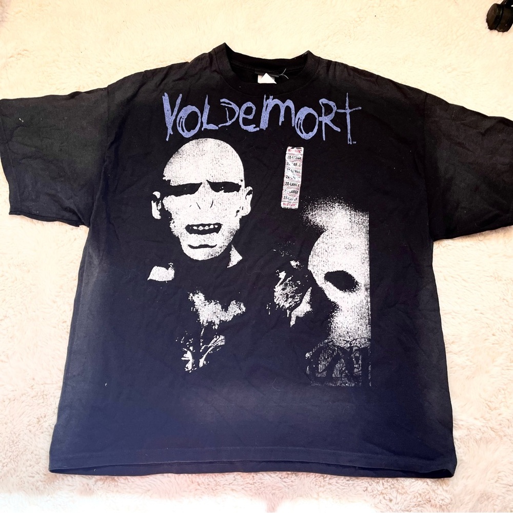 Vintage Y2K Harry Potter Movie Promo T Shirt Sz 2XL Voldemort Order Phoenix